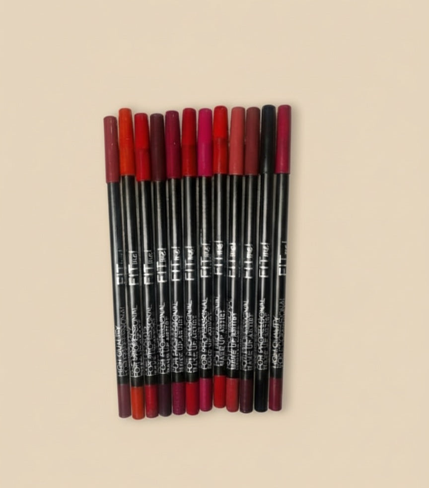 Fit Me! (12 color Pencil Set) - High Quality Matte Lip Makeup 💋💋